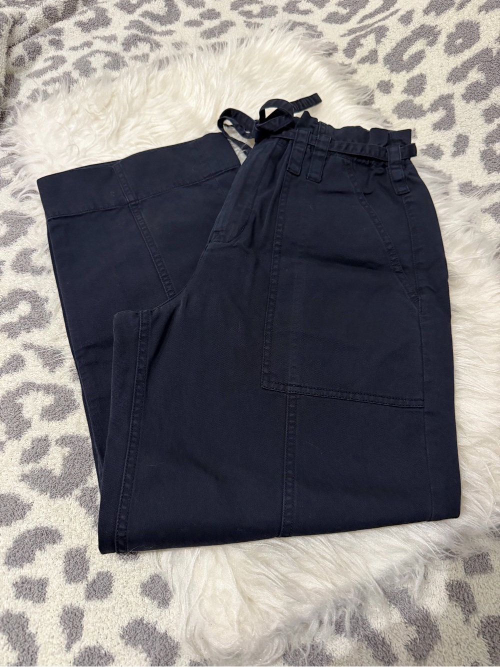 A.L.C Women’s Navy Casual Drawstring Pants